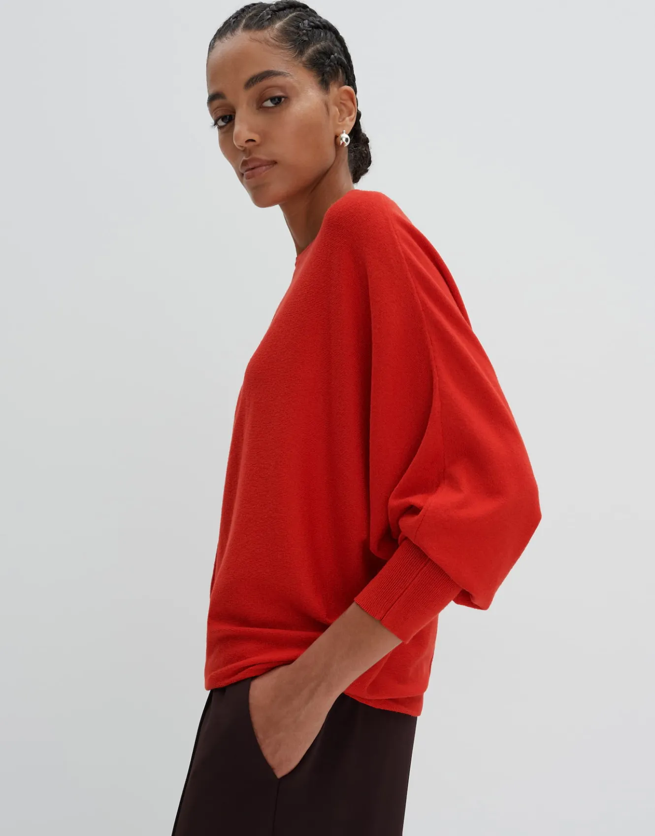 strickpullover_taliya_detail_rot_online_bestellen_3.webp OPUS Strickpullover Taliya Detail Rot Online Bestellen^Damen Strick