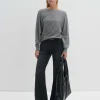 OPUS Strickpullover Taliya Line Grau Online Bestellen^Damen Strick