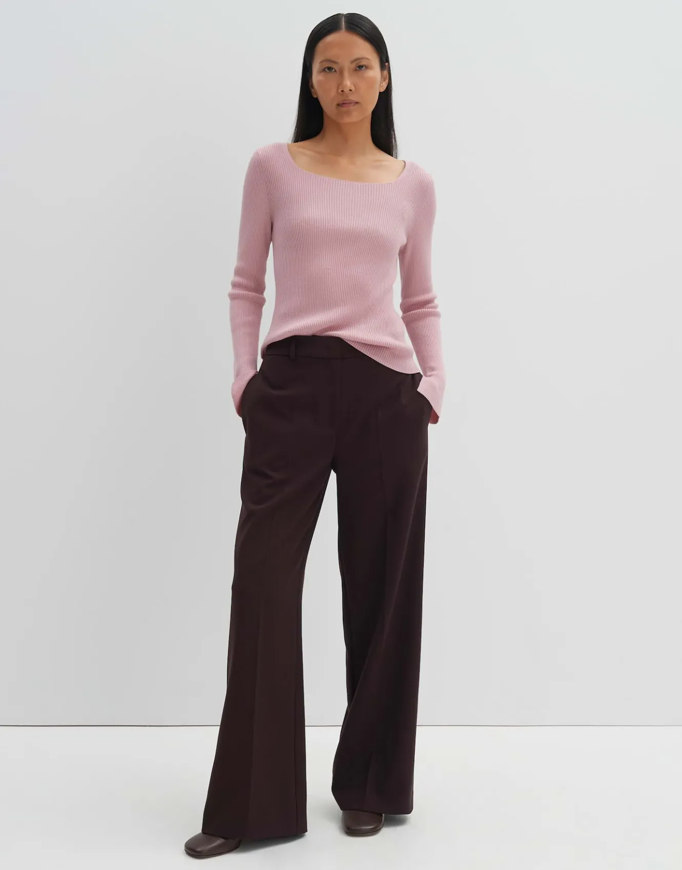 strickpullover_tamea_ros_online_bestellen_4.webp OPUS Strickpullover Tamea Rosé Online Bestellen^Damen Strick