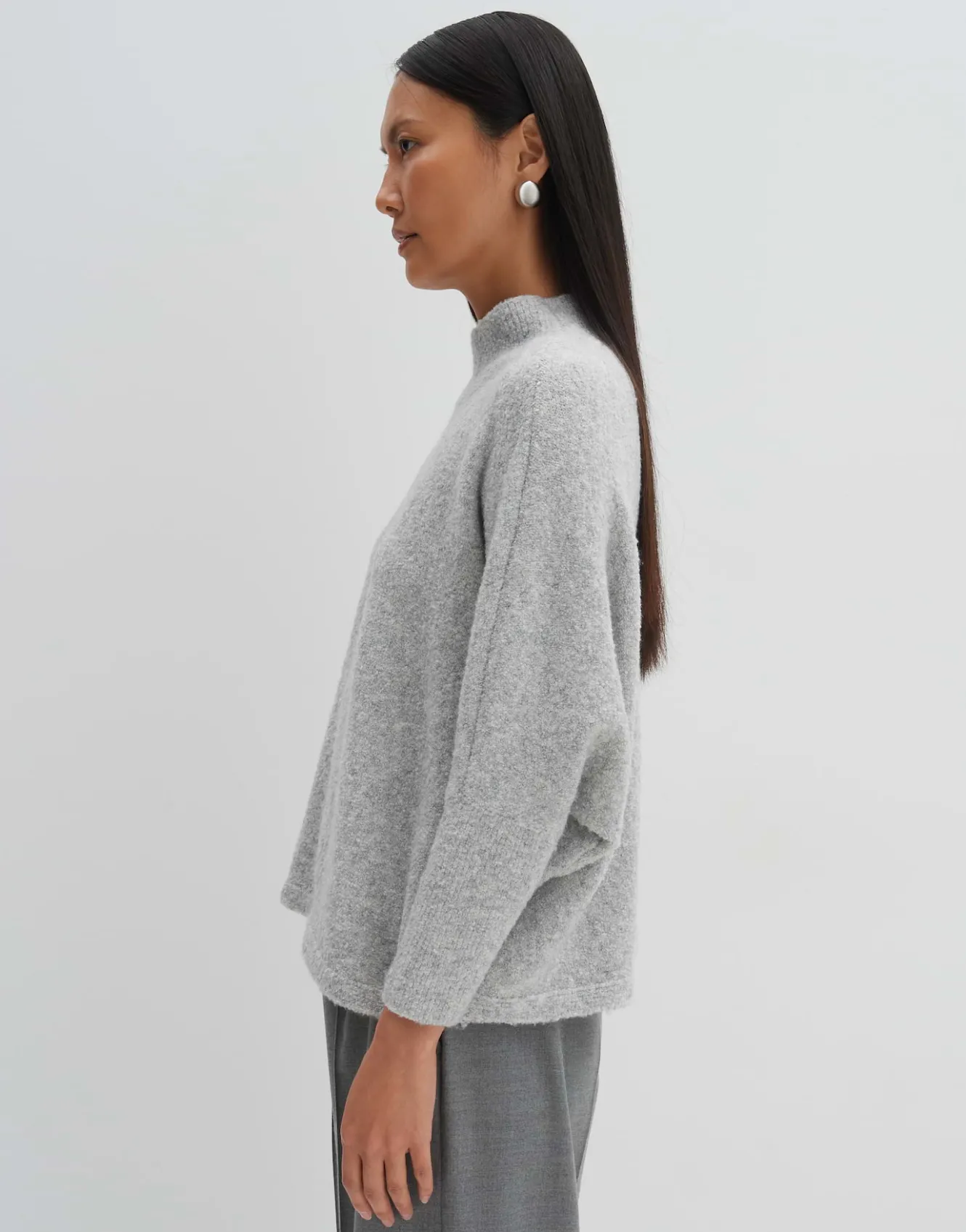 strickpullover_tiola_grau_online_bestellen_3.webp OPUS Strickpullover Tiola Grau Online Bestellen^Damen Strick