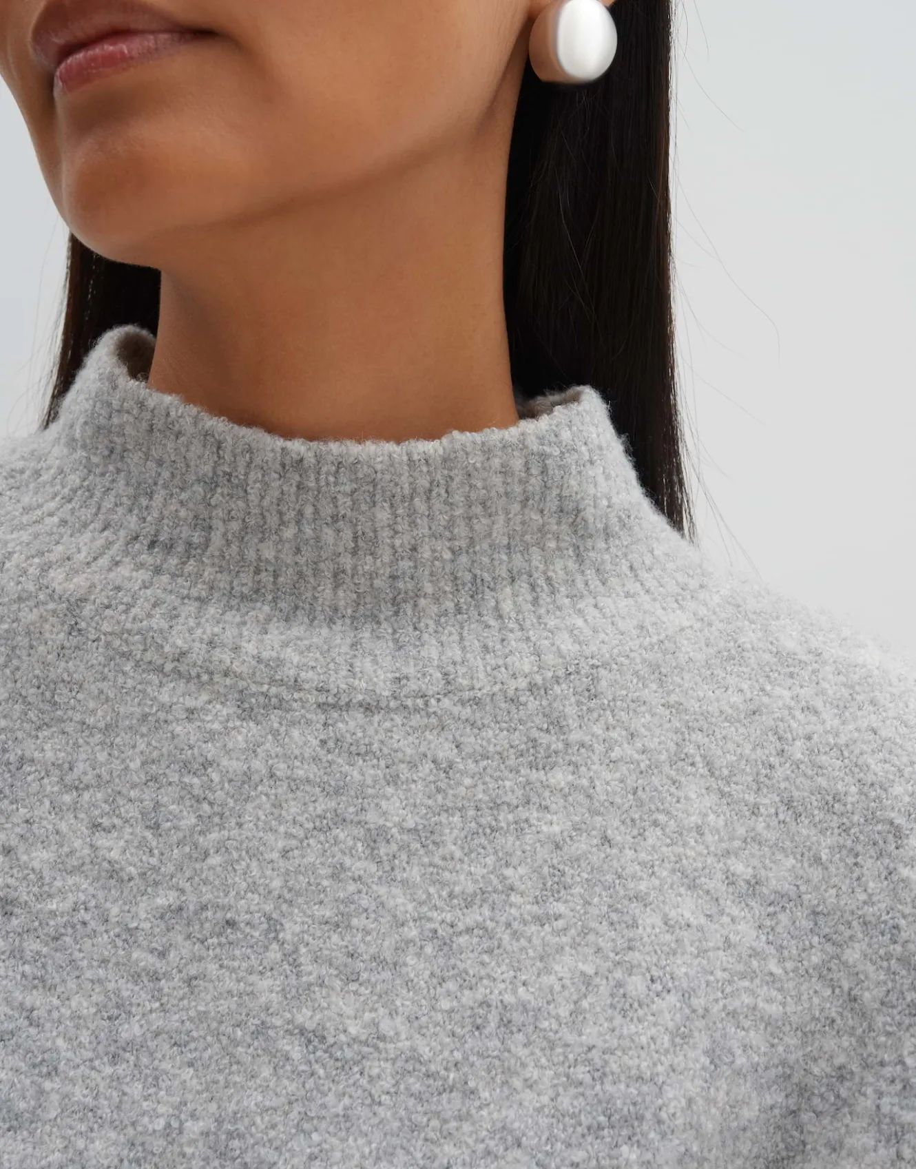 strickpullover_tiola_grau_online_bestellen_4.webp OPUS Strickpullover Tiola Grau Online Bestellen^Damen Strick
