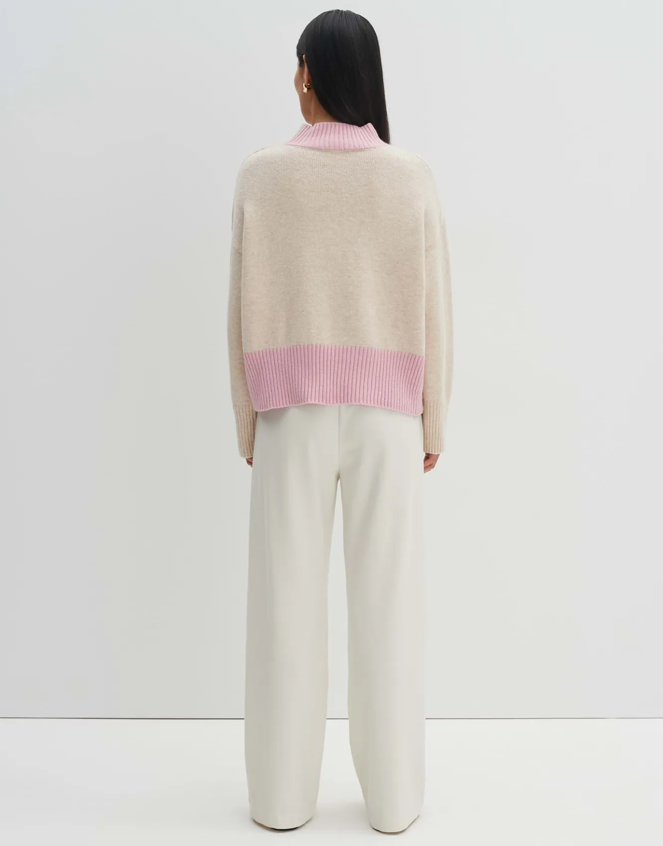strickpullover_tomie_beige_online_bestellen_2.webp OPUS Strickpullover Tomie Beige Online Bestellen^Damen Strick