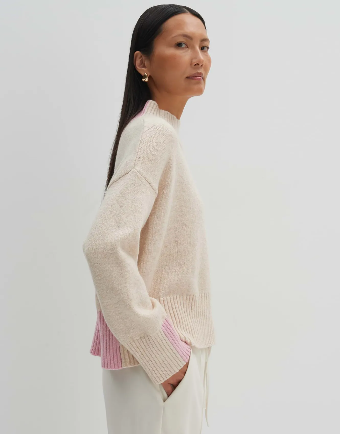 strickpullover_tomie_beige_online_bestellen_3.webp OPUS Strickpullover Tomie Beige Online Bestellen^Damen Strick