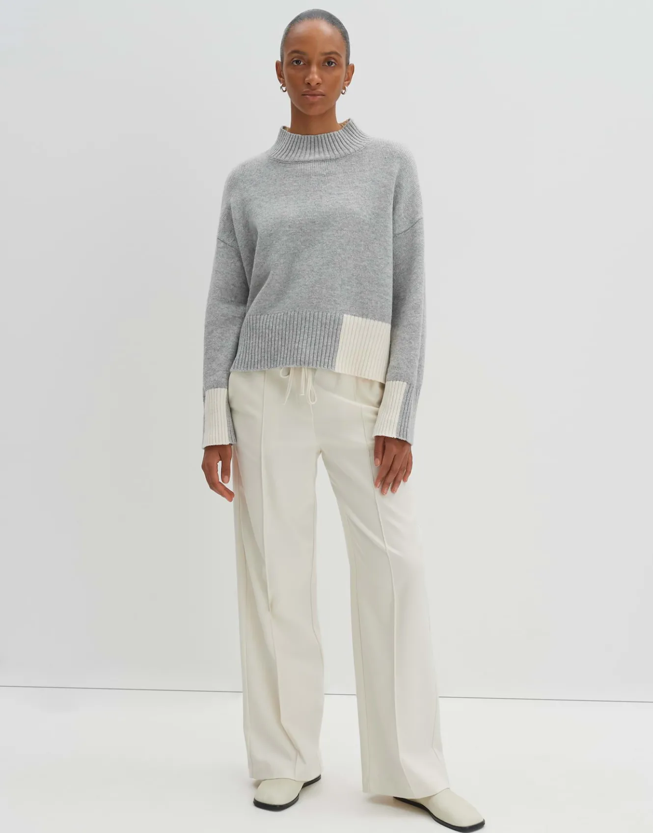strickpullover_tomie_grau_online_bestellen_0.webp OPUS Strickpullover Tomie Grau Online Bestellen^Damen Strick