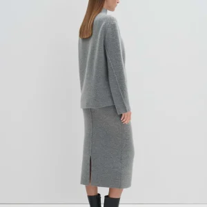 OPUS Strickrock Onitti Grau Online Bestellen^Damen Röcke