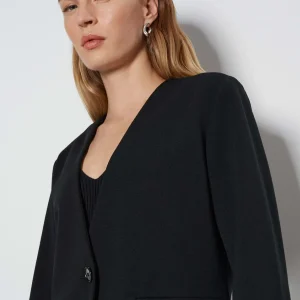 OPUS Sweatblazer Nebru Schwarz Online Bestellen^Damen Blazer / Westen