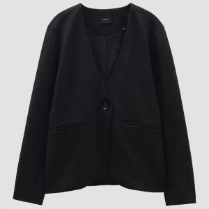 OPUS Sweatblazer Nebru Schwarz Online Bestellen^Damen Blazer / Westen
