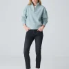 OPUS Sweater Gatroi Blau Online Bestellen^Damen Sweat