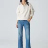 OPUS Sweater Gatroi Weiß Online Bestellen^Damen Sweat