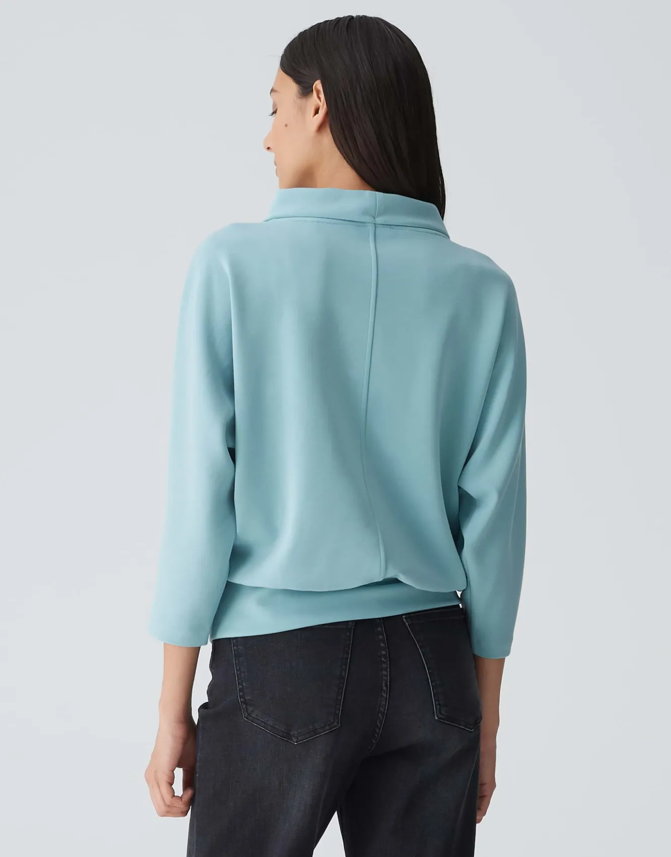 sweater_gepita_blau_online_bestellen_2.webp OPUS Sweater Gepita Blau Online Bestellen^Damen Sweat