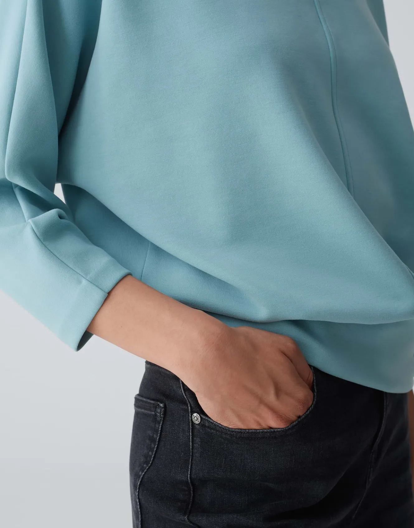sweater_gepita_blau_online_bestellen_4.webp OPUS Sweater Gepita Blau Online Bestellen^Damen Sweat
