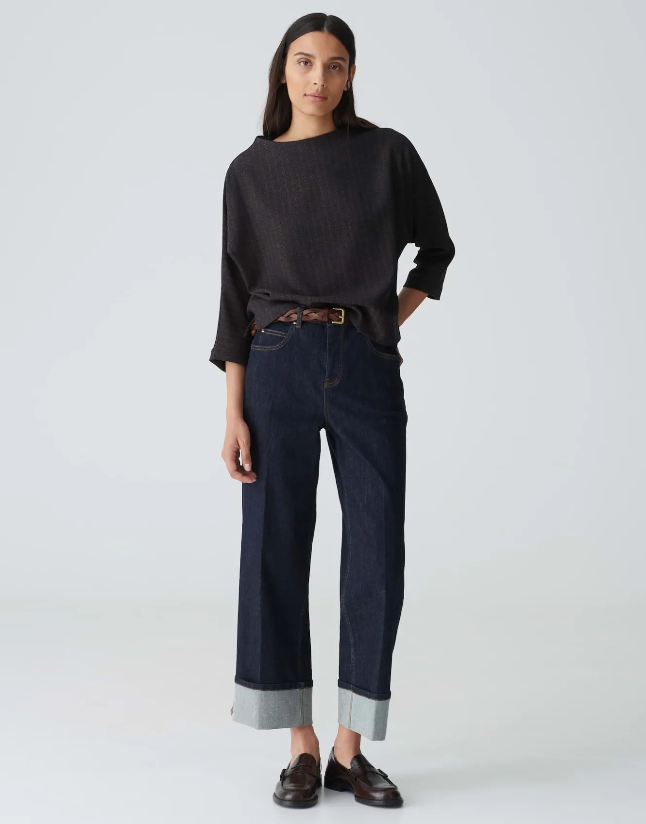 sweater_gisha_braun_online_bestellen_0.webp OPUS Sweater Gisha Braun Online Bestellen^Damen Sweat