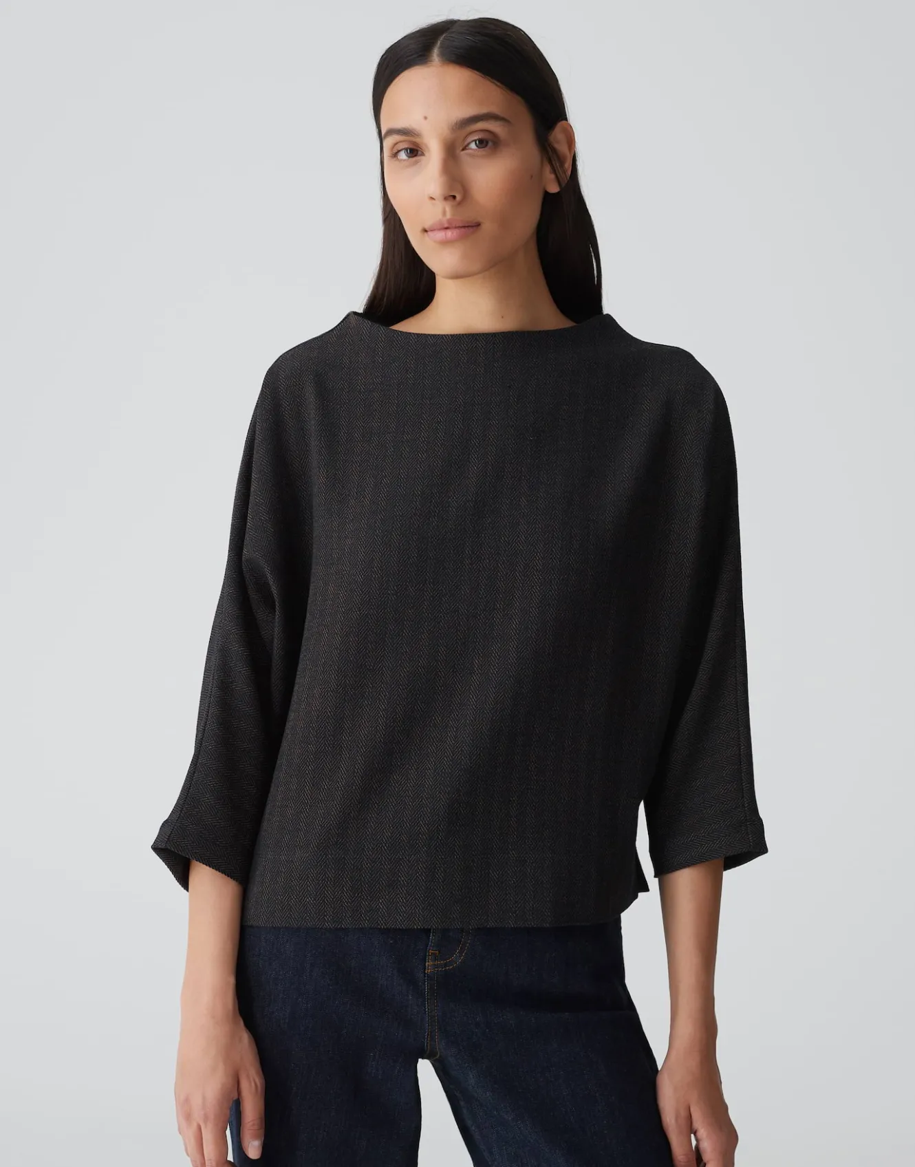 sweater_gisha_braun_online_bestellen_1.webp OPUS Sweater Gisha Braun Online Bestellen^Damen Sweat