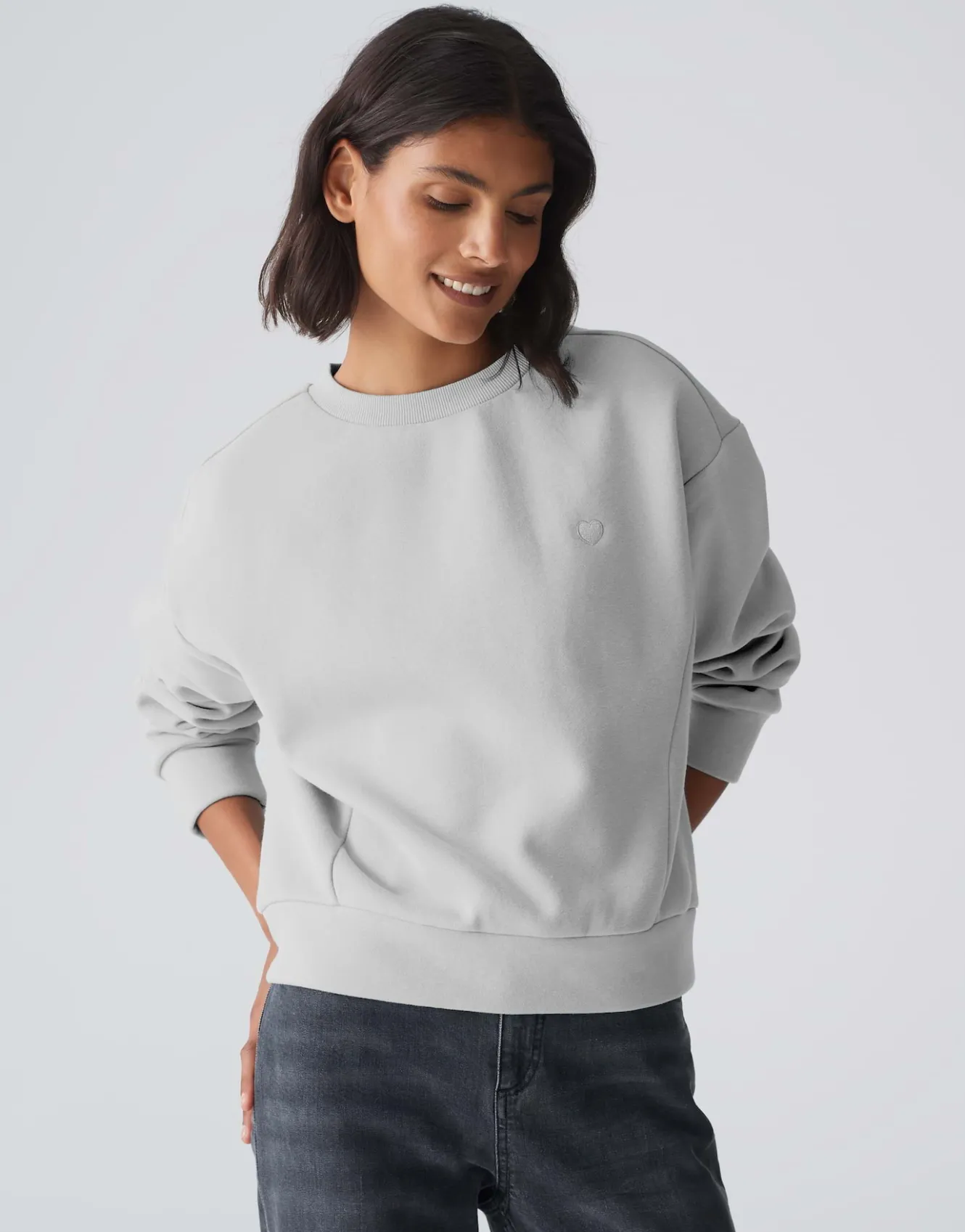 sweater_godira_grau_online_bestellen_1.webp OPUS Sweater Godira Grau Online Bestellen^Damen Sweat