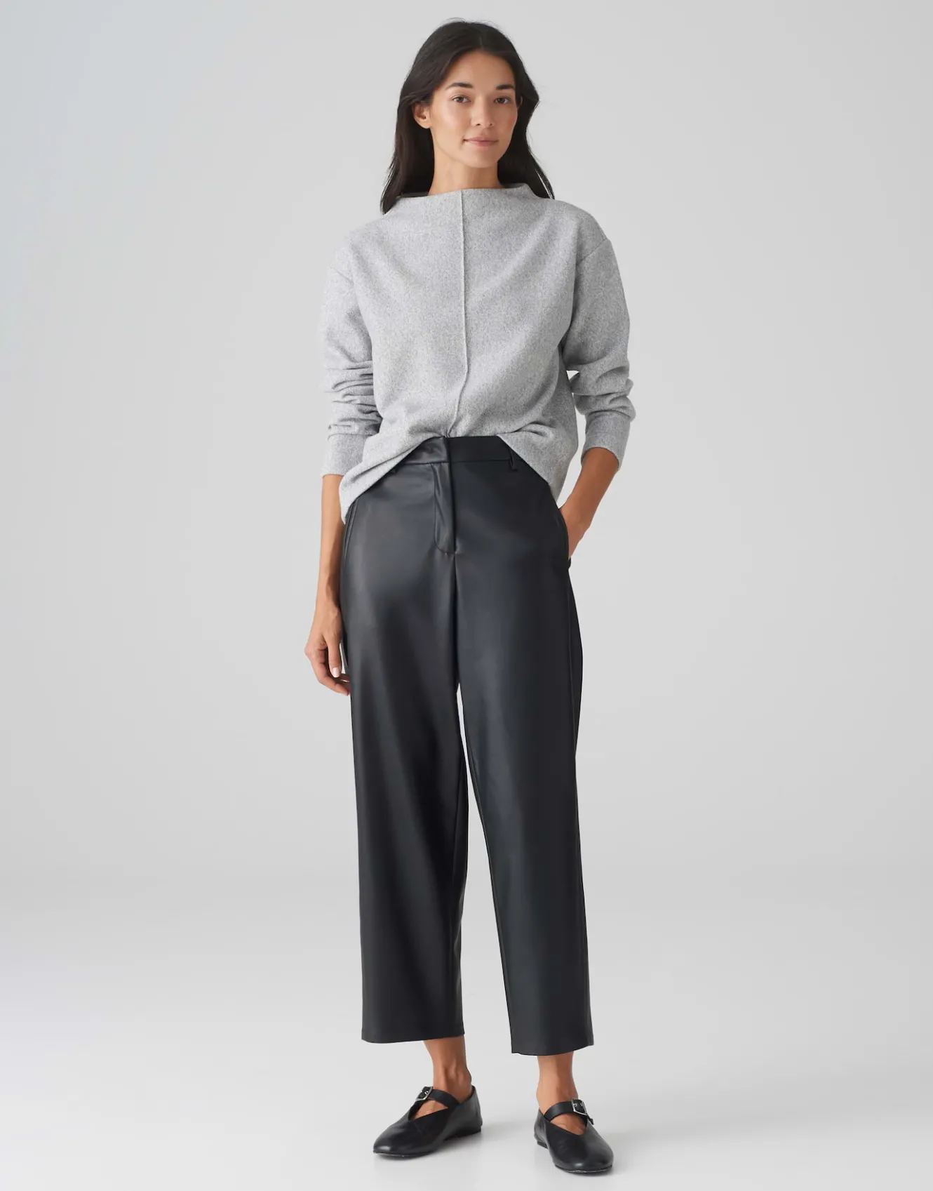 sweater_goklona_grau_online_bestellen_0.webp OPUS Sweater Goklona Grau Online Bestellen^Damen Sweat