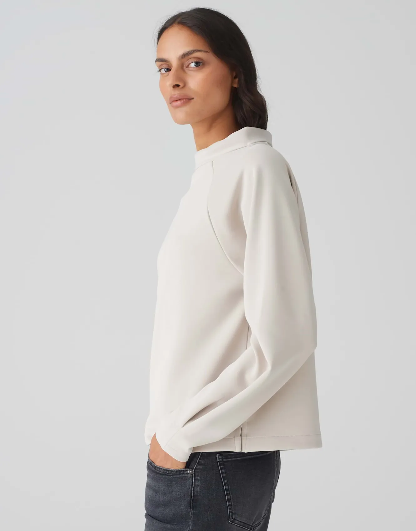 sweater_gudie_beige_online_bestellen_3.webp OPUS Sweater Gudie Beige Online Bestellen^Damen Sweat