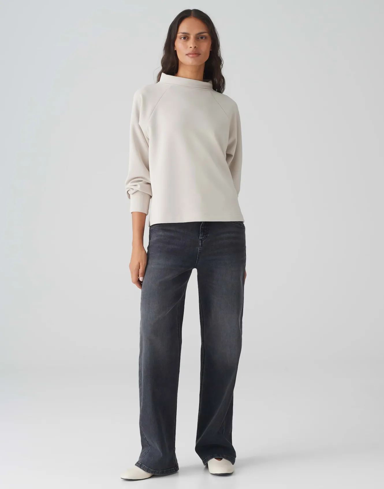 sweater_gudie_beige_online_bestellen_6.webp OPUS Sweater Gudie Beige Online Bestellen^Damen Sweat