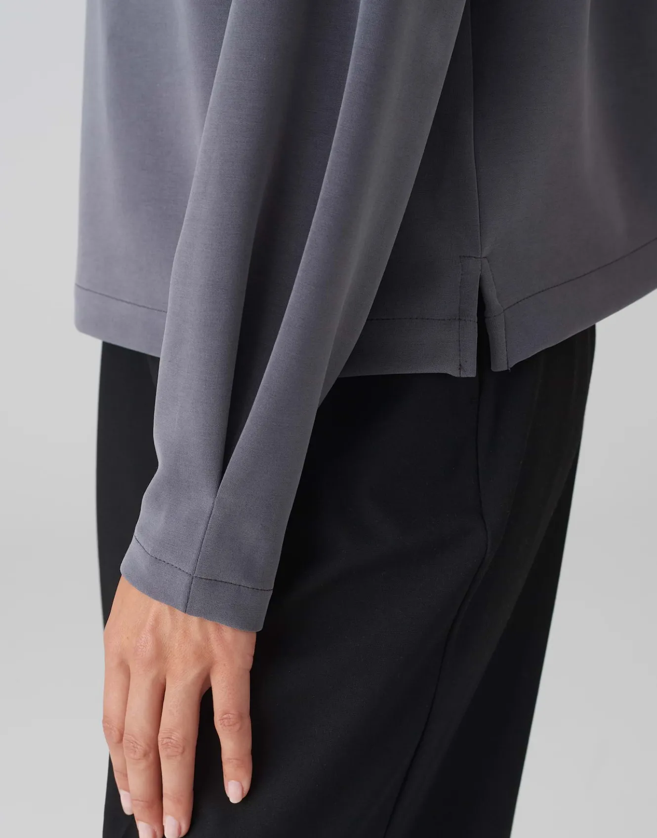 sweater_gudie_grau_online_bestellen_5.webp OPUS Sweater Gudie Grau Online Bestellen^Damen Sweat