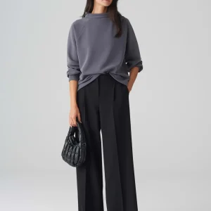 OPUS Sweater Gudie Grau Online Bestellen^Damen Sweat