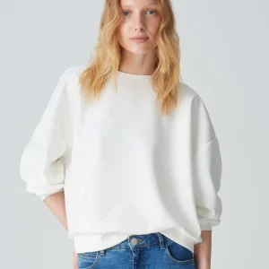 OPUS Sweater Gugi Weiß Online Bestellen^Damen Sweat