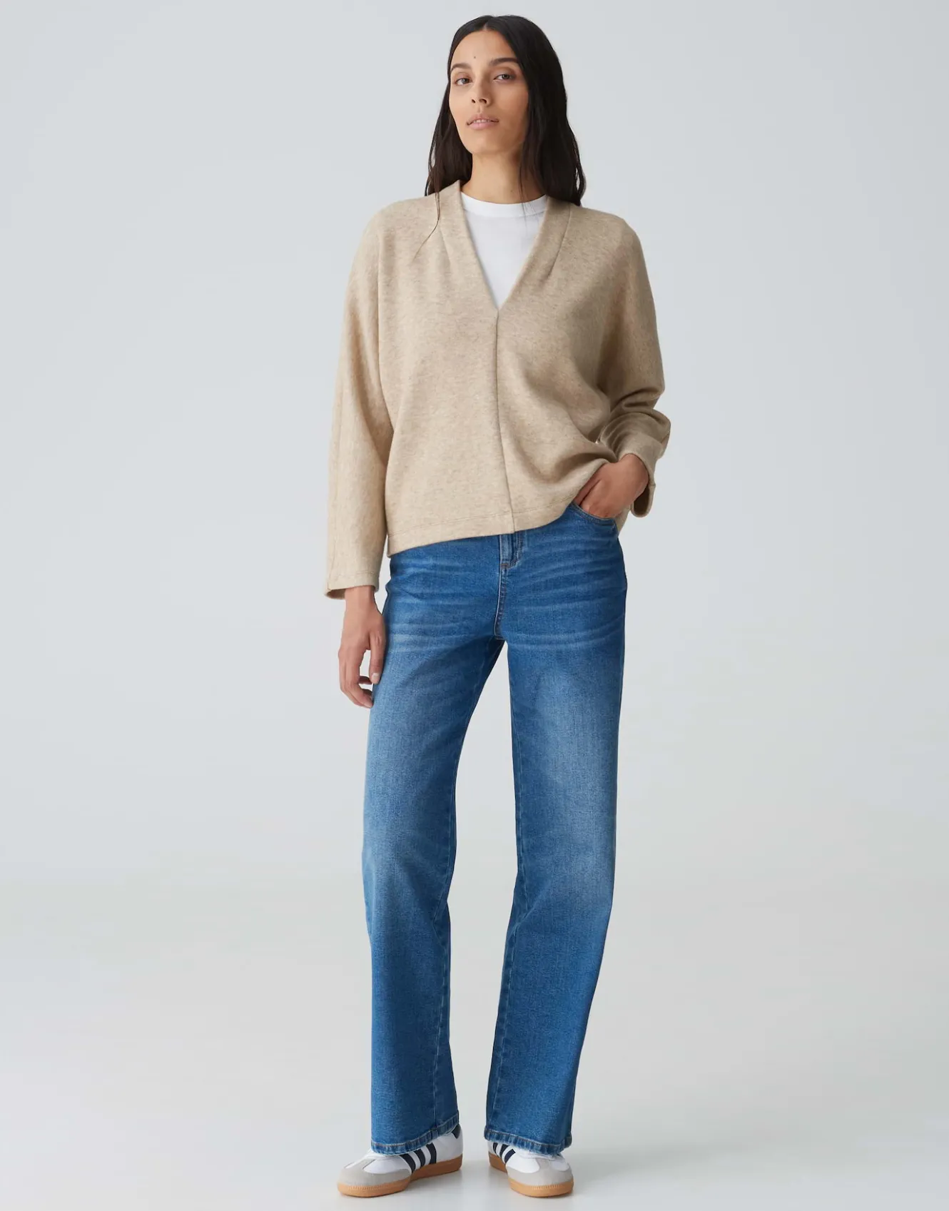 sweater_gukamma_beige_online_bestellen_4.webp OPUS Sweater Gukamma Beige Online Bestellen^Damen Sweat