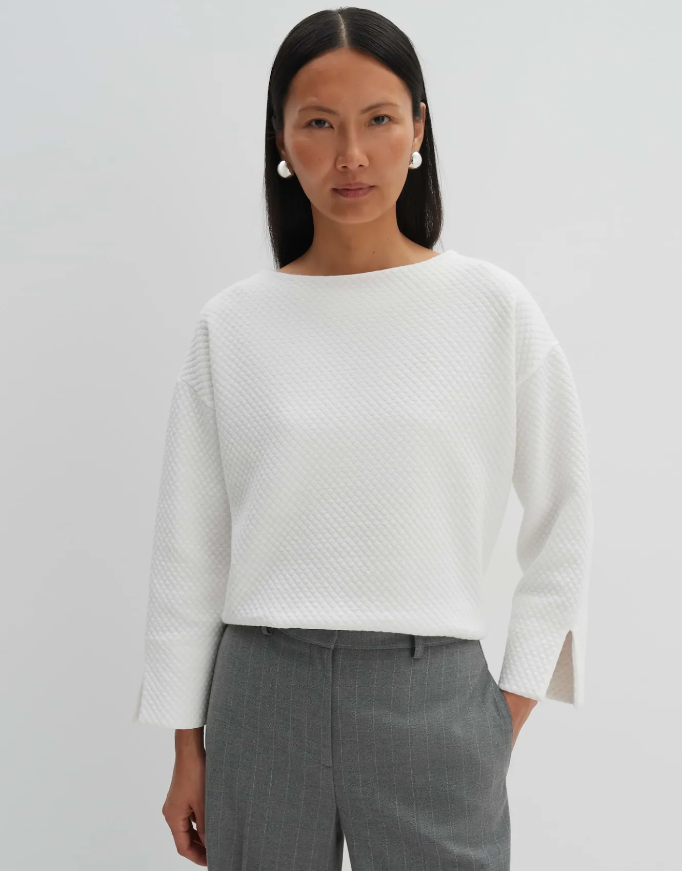 sweater_udoty_wei_online_bestellen_1.webp OPUS Sweater Udoty Weiß Online Bestellen^Damen Sweat