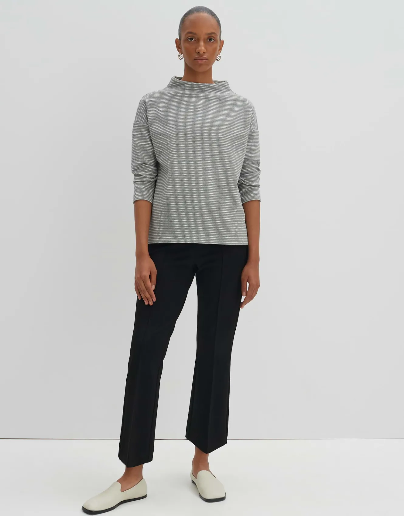 sweater_ujannah_grau_online_bestellen_0.webp OPUS Sweater Ujannah Grau Online Bestellen^Damen Sweat