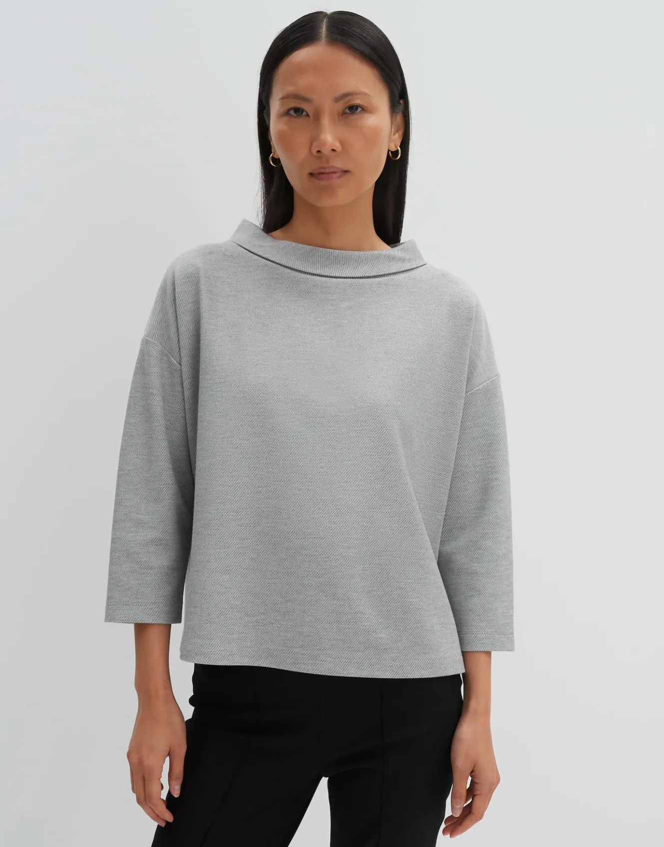 sweater_uluna_grau_online_bestellen_1.webp OPUS Sweater Uluna Grau Online Bestellen^Damen Sweat