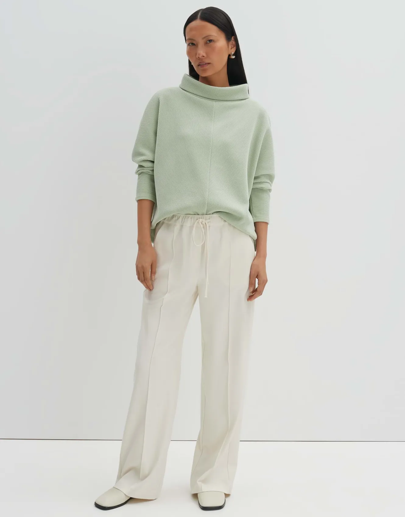 sweater_umaja_grn_online_bestellen_0.webp OPUS Sweater Umaja Grün Online Bestellen^Damen Sweat