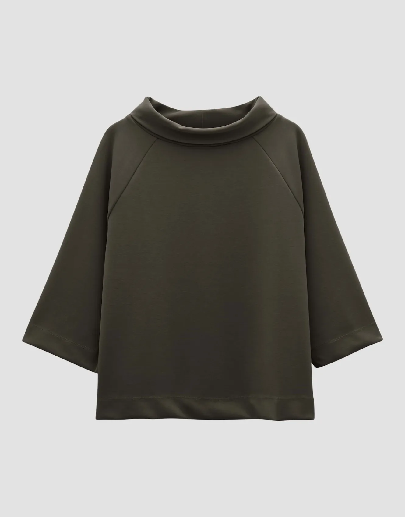 sweater_unoa_cropped_grn_online_bestellen_6.webp OPUS Sweater Unoa Cropped Grün Online Bestellen^Damen Sweat