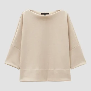 OPUS Sweater Ushiny Detail Beige Online Bestellen^Damen Sweat