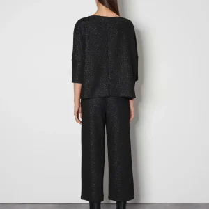 OPUS Sweater Ushiny Detail Schwarz Online Bestellen^Damen Sweat