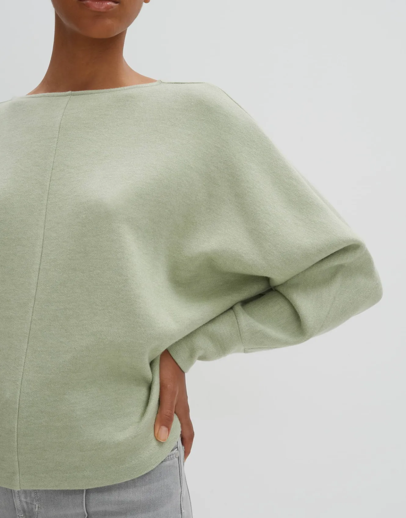 sweater_utibby_grn_online_bestellen_4.webp OPUS Sweater Utibby Grün Online Bestellen^Damen Sweat