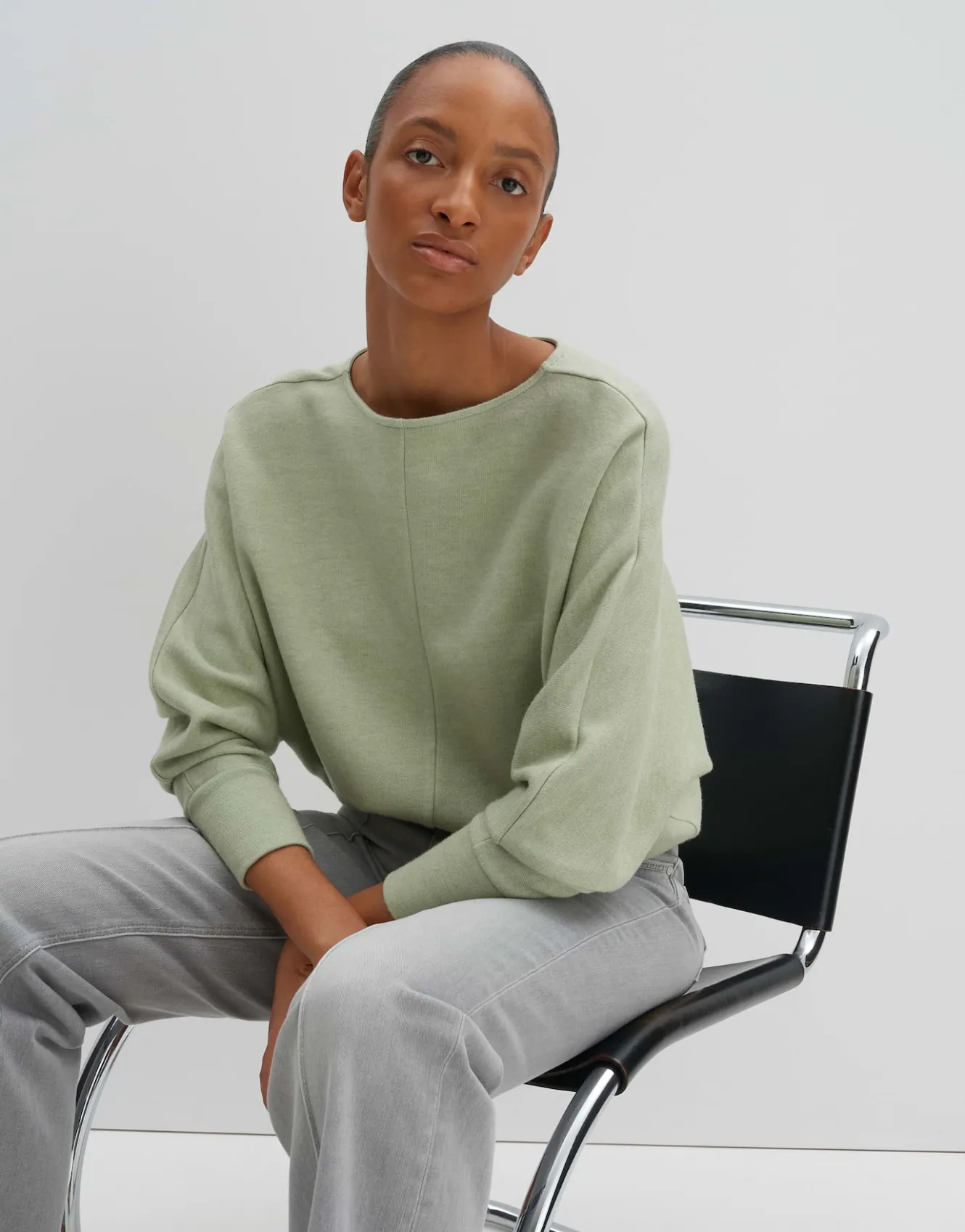 sweater_utibby_grn_online_bestellen_7.webp OPUS Sweater Utibby Grün Online Bestellen^Damen Sweat