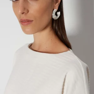 OPUS Sweater Uvienna Weiß Online Bestellen^Damen Sweat