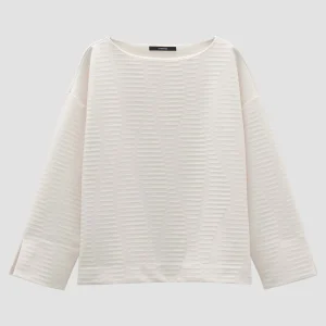 OPUS Sweater Uvienna Weiß Online Bestellen^Damen Sweat