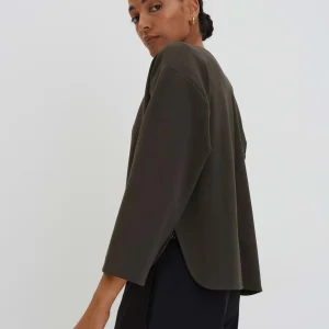 OPUS Sweatjacke Uleiko Grün Online Bestellen^Damen Sweat