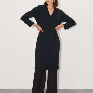 OPUS Sweatkleid Qatja Schwarz Online Bestellen^Damen Kleider