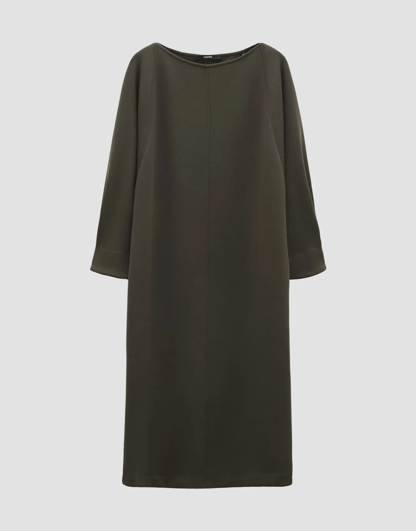 sweatkleid_qelena_grn_online_bestellen_7.webp OPUS Sweatkleid Qelena Grün Online Bestellen^Damen Kleider