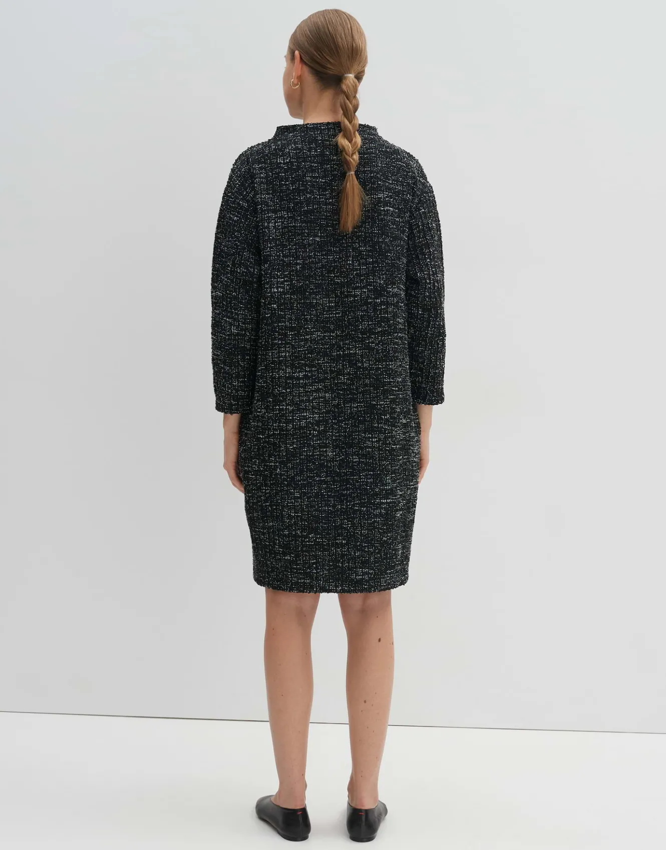 sweatkleid_quarola_schwarz_online_bestellen_2.webp OPUS Sweatkleid Quarola Schwarz Online Bestellen^Damen Kleider