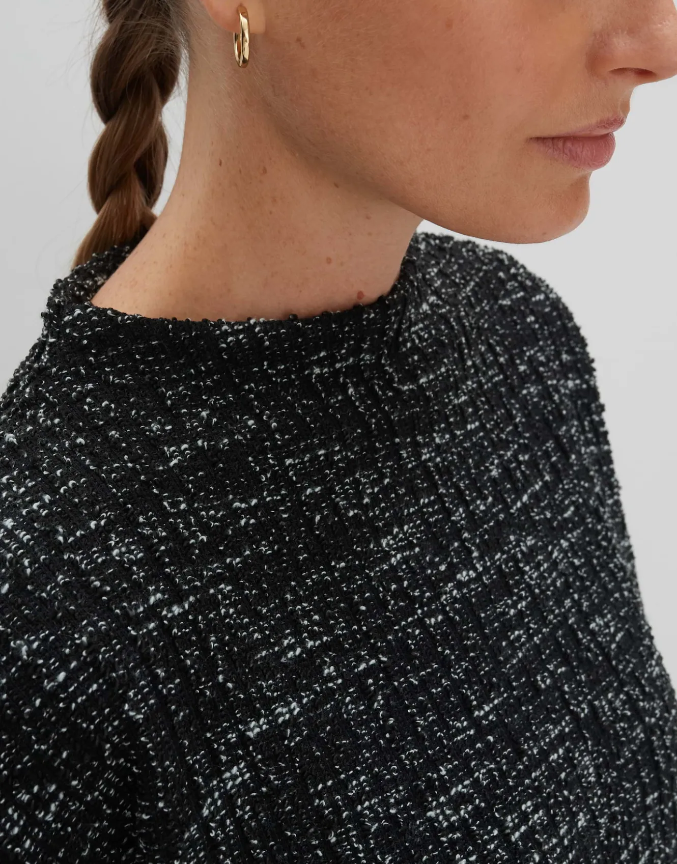 sweatkleid_quarola_schwarz_online_bestellen_4.webp OPUS Sweatkleid Quarola Schwarz Online Bestellen^Damen Kleider