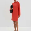 OPUS Sweatkleid Qusili Rot Online Bestellen^Damen Kleider