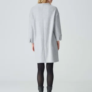 OPUS Sweatkleid Wonja Grau Online Bestellen^Damen Kleider