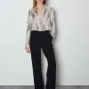 OPUS Sweatpants Cenya Texture Schwarz Online Bestellen^Damen Hosen