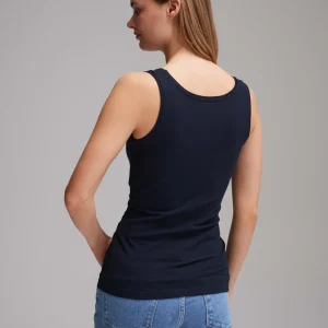 OPUS Top Imilia Blau Online Bestellen^Damen Basics | Shirts