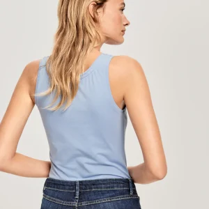 OPUS Top Imilia Blau Online Bestellen^Damen Shirts