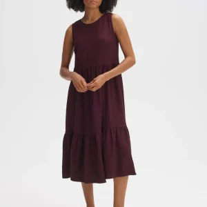 OPUS Trägerkleid Worta Structure Lila Online Bestellen^Damen Kleider