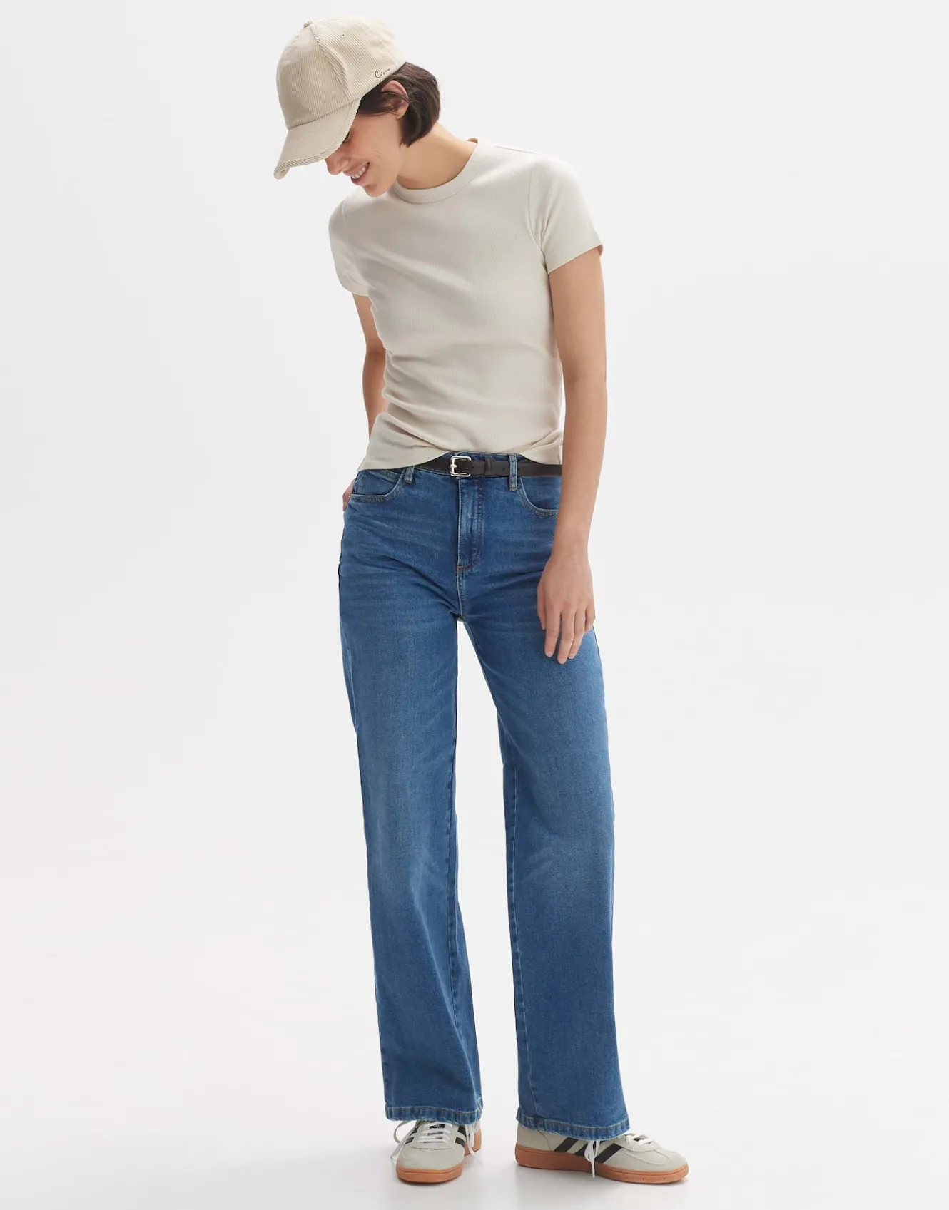 tshirt_samuna_beige_online_bestellen_4.webp OPUS T-Shirt Samuna Beige Online Bestellen^Damen Basics | Shirts