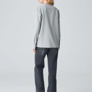 OPUS Tunikabluse Fanell Grau Online Bestellen^Damen Blusen