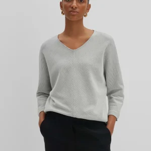 OPUS V-Shirt Kayoma Grau Online Bestellen^Damen Shirts